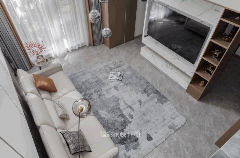 杭州排屋装修公司哪家好?200平米现代风格排屋装修,经典超值推荐